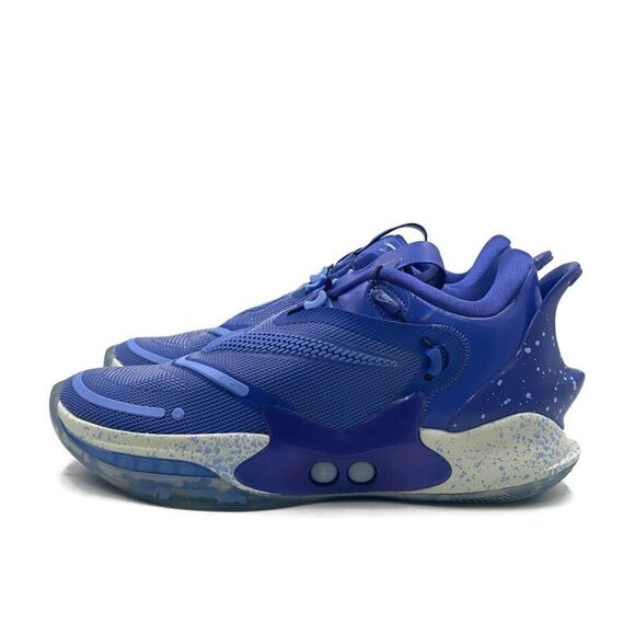 Nike Adapt BB 2.0 Mid Mens Size 15 Basketball Shoe Blue White Athletic Sneaker - Picture 8 of 8